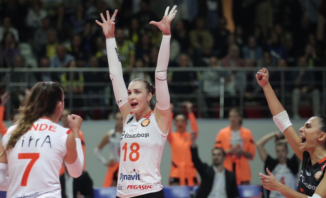 WorldofVolley :: TUR W: Eczacıbaşı down THY in replay of last season’s bronze medal face-off