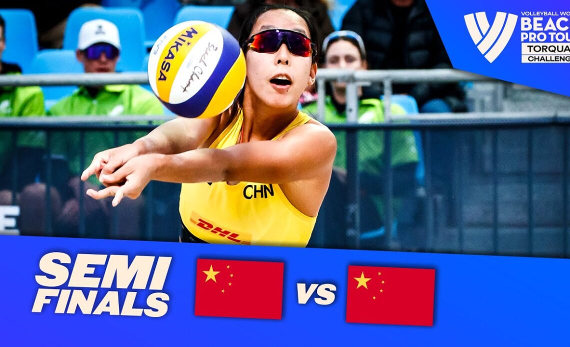 Xia / Lin vs. Lvwen / Dong - Semi-Final Highlights Torquay 2022 #BeachProTour