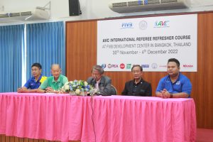 19 COMPLETE AVC INTERNATIONAL REFEREE REFRESHER COURSE AT FIVB DEVELOPMENT CENTER IN THAILAND