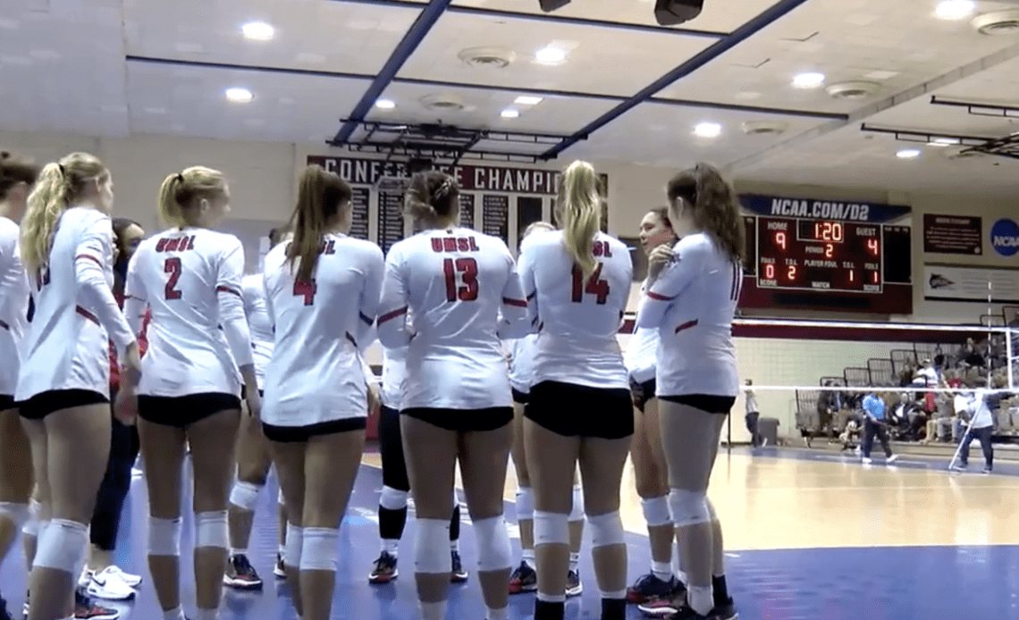 2022 DII women's volleyball quarterfinal: Missouri-St. Louis vs. Barry full replay