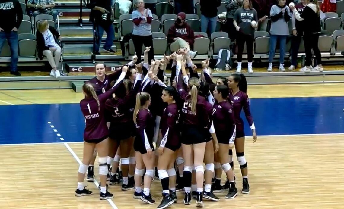 2022 DII women's volleyball semifinal: West Texas A&M vs. Missouri-St. Louis full replay