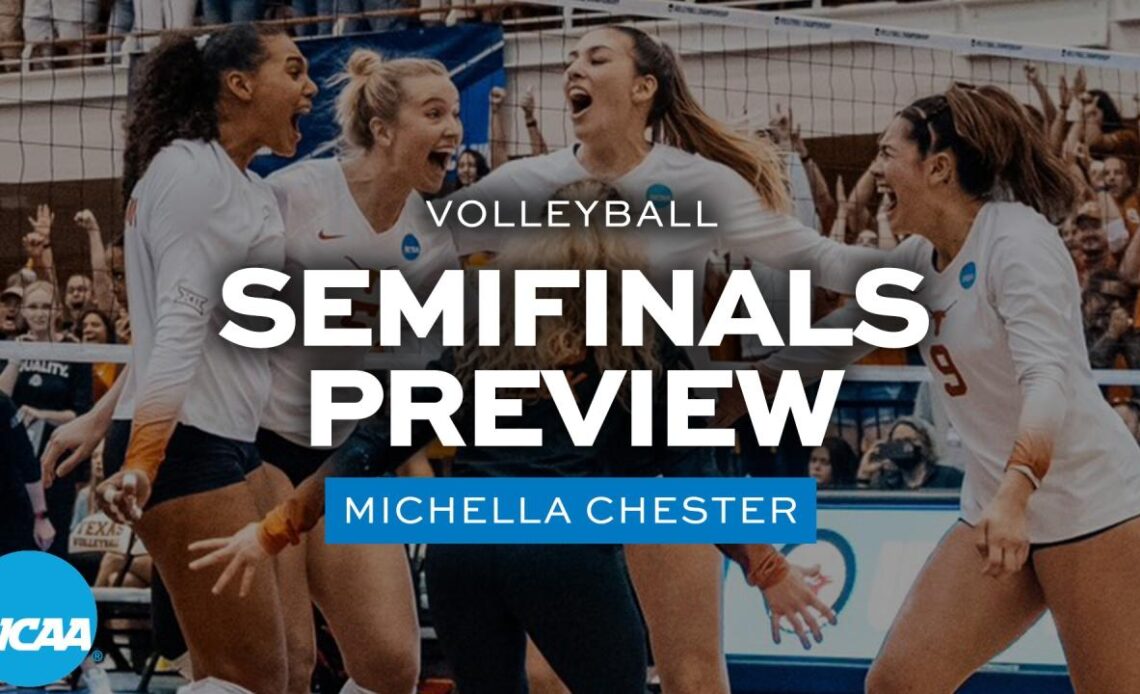 2022 NCAA women's volleyball tournament semifinals, previewed