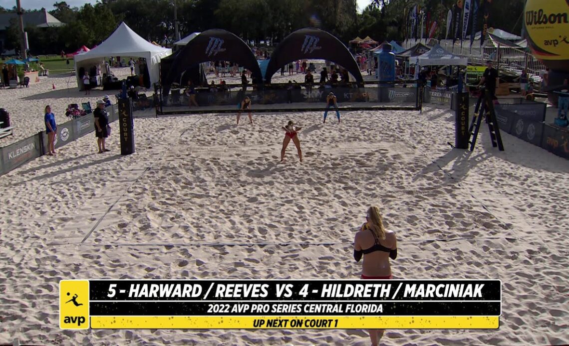 AVP Central Florida 2022 | Harward/Reeves vs. Hildreth/Marciniak | Friday | Court 1