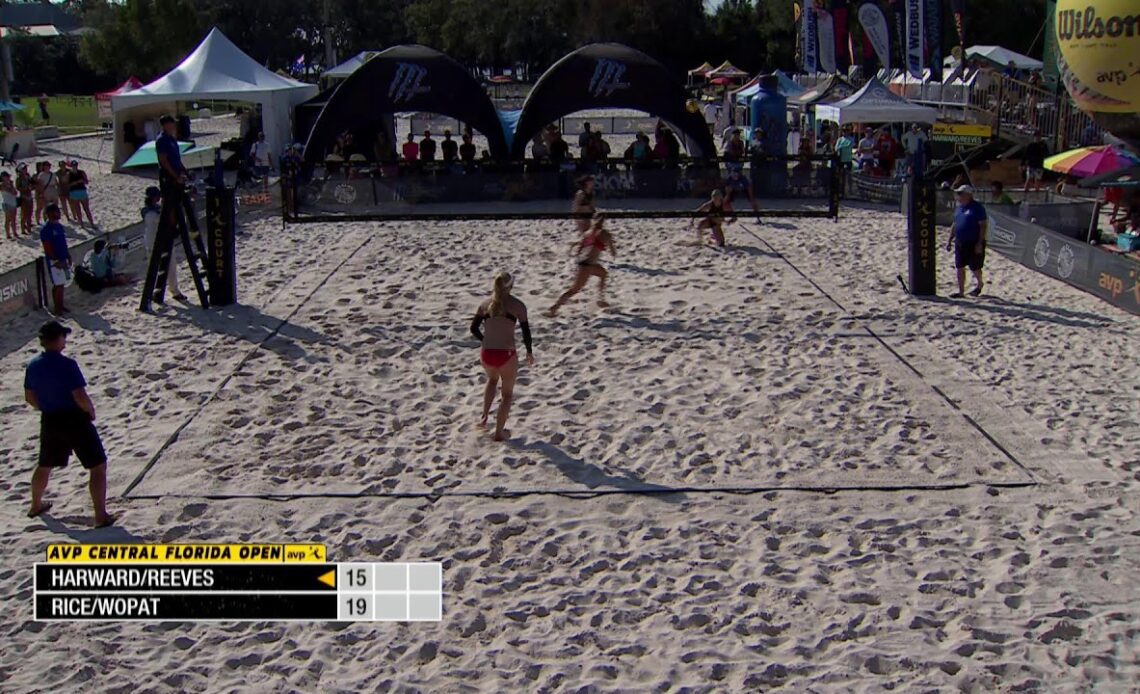 AVP Central Florida 2022 | Harward/Reeves vs. Rice/Wopat | Sunday | Court 1