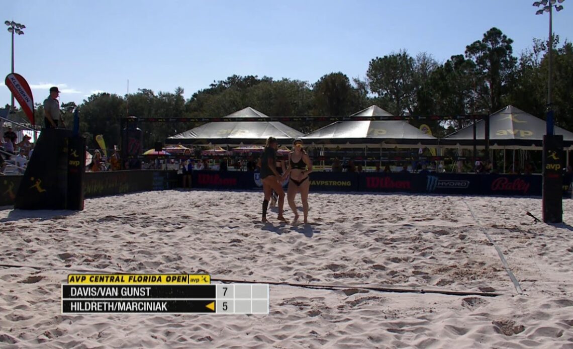 AVP Central Florida 2022 | Hildreth/Marciniak vs. Davis/Van Gunst | Saturday | Stadium Court