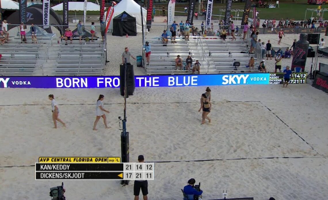 AVP Central Florida 2022 | Kan/Keddy vs. Dickens/Skjodt | Saturday | Stadium Court