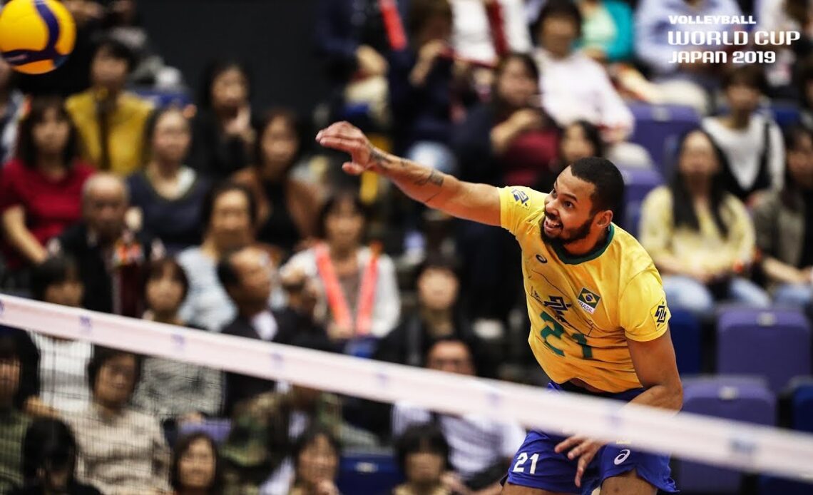 Alan Souza is hungry for 27 Points vs. Poland!  | Men's Volleyball World Cup 2019
