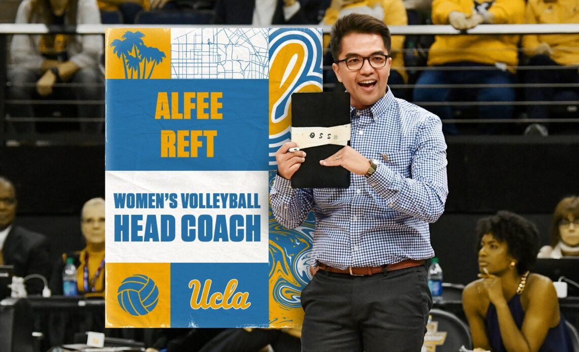 Alfred Reft Named UCLA Women’s Volleyball Head Coach