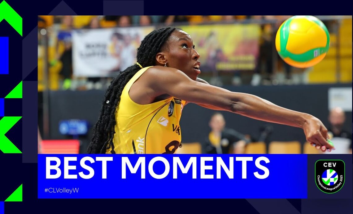 Best Moments from the First Week of the CEV Champions League Volley 2023 - Women