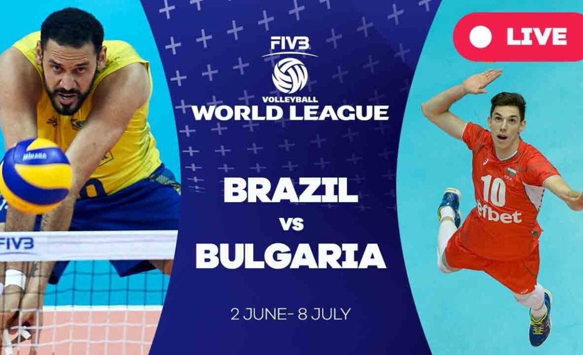 Brazil v Bulgaria - Group 1: 2017 FIVB Volleyball World League