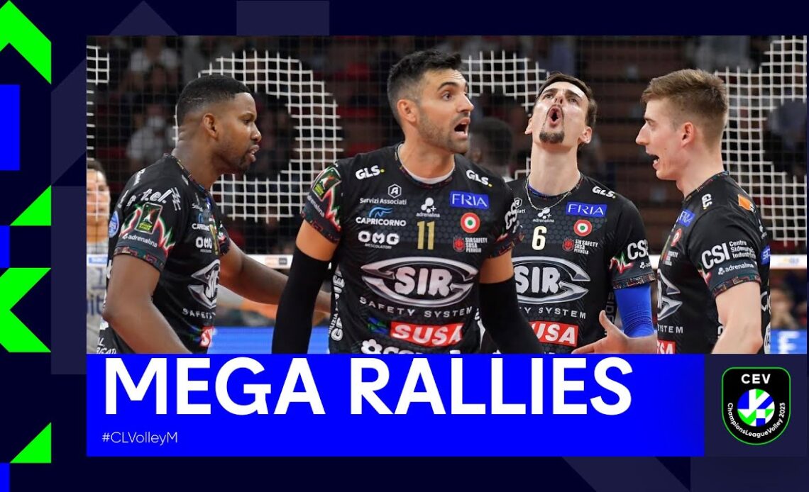 CEV Champions League Volley - Top 10 Mega Rallies of the ROUND
