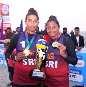 CHATHURIKA AND DEEPIKA CROWNED CAVA BEACH VOLLEYBALL TOUR BANGLADESH WOMEN’S CHAMPIONS WITH REMARKABLE UNBEATEN RECORD