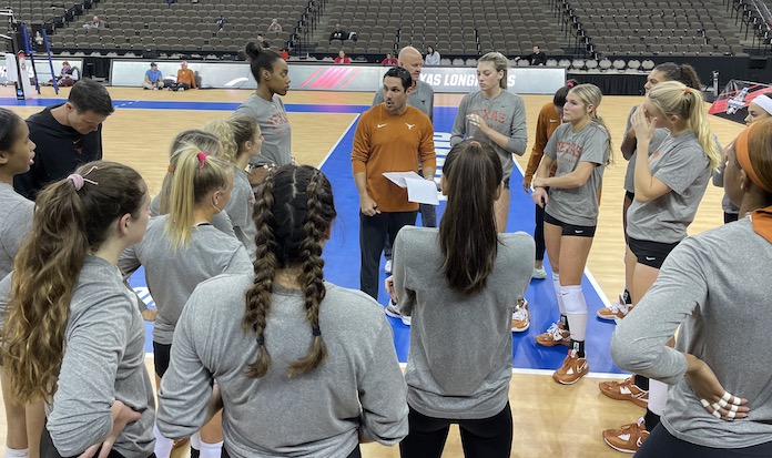 Coaching staffs for NCAA volleyball semifinalists have different approaches