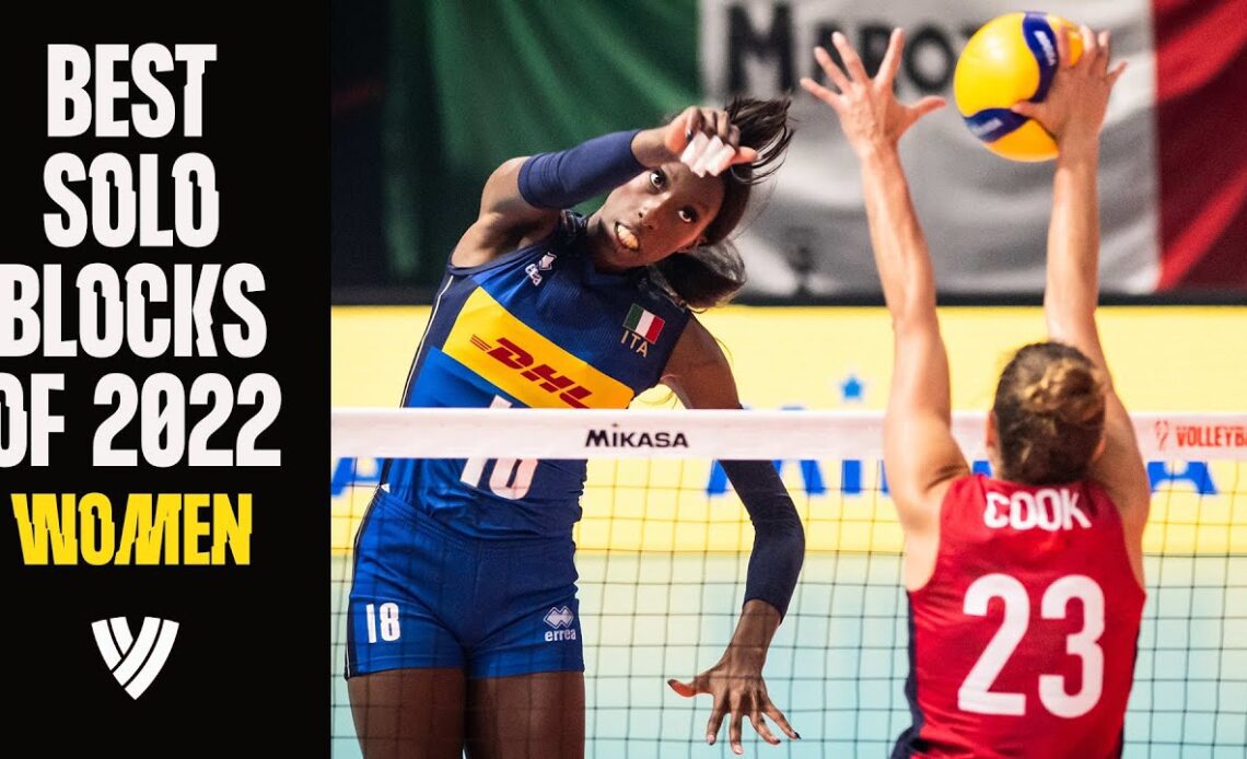 🔥 DOMINATING the Net: The Top Women’s Solo Blocks of 2022 !