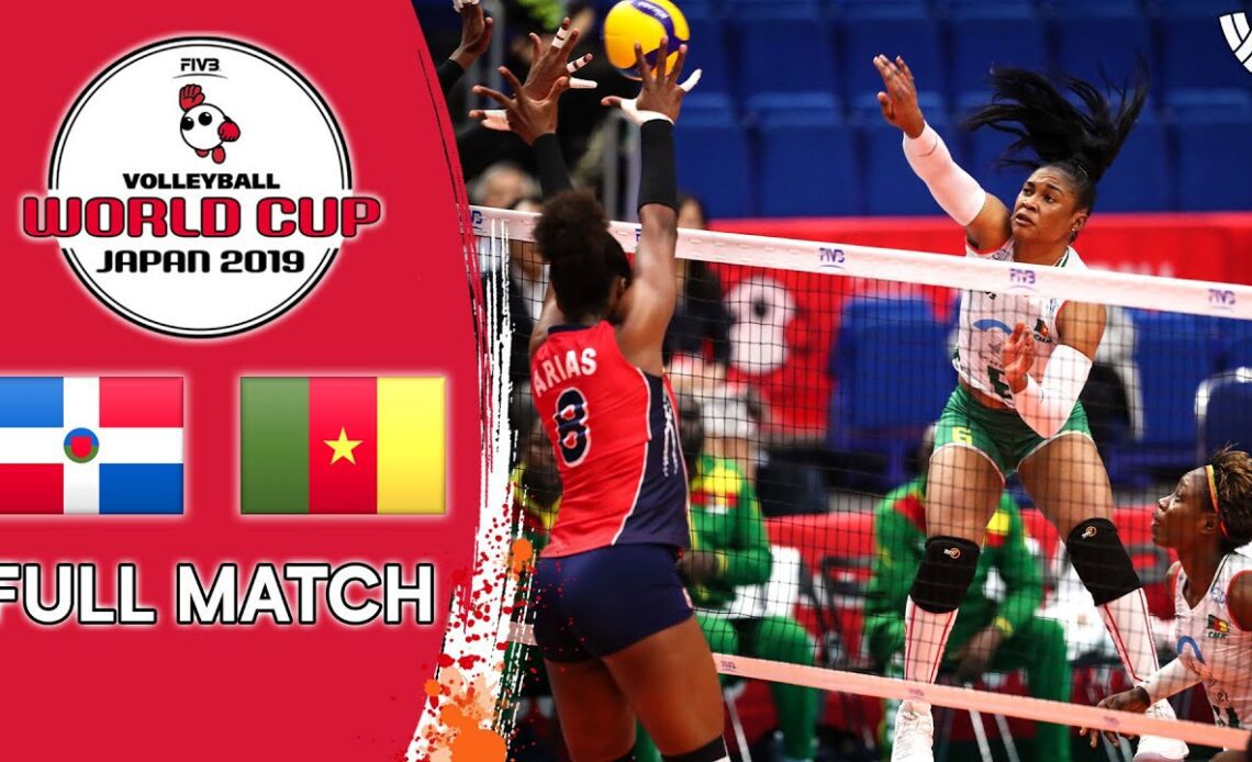 Dominican Republic 🆚 Cameroon - Full Match | Women’s Volleyball World Cup 2019