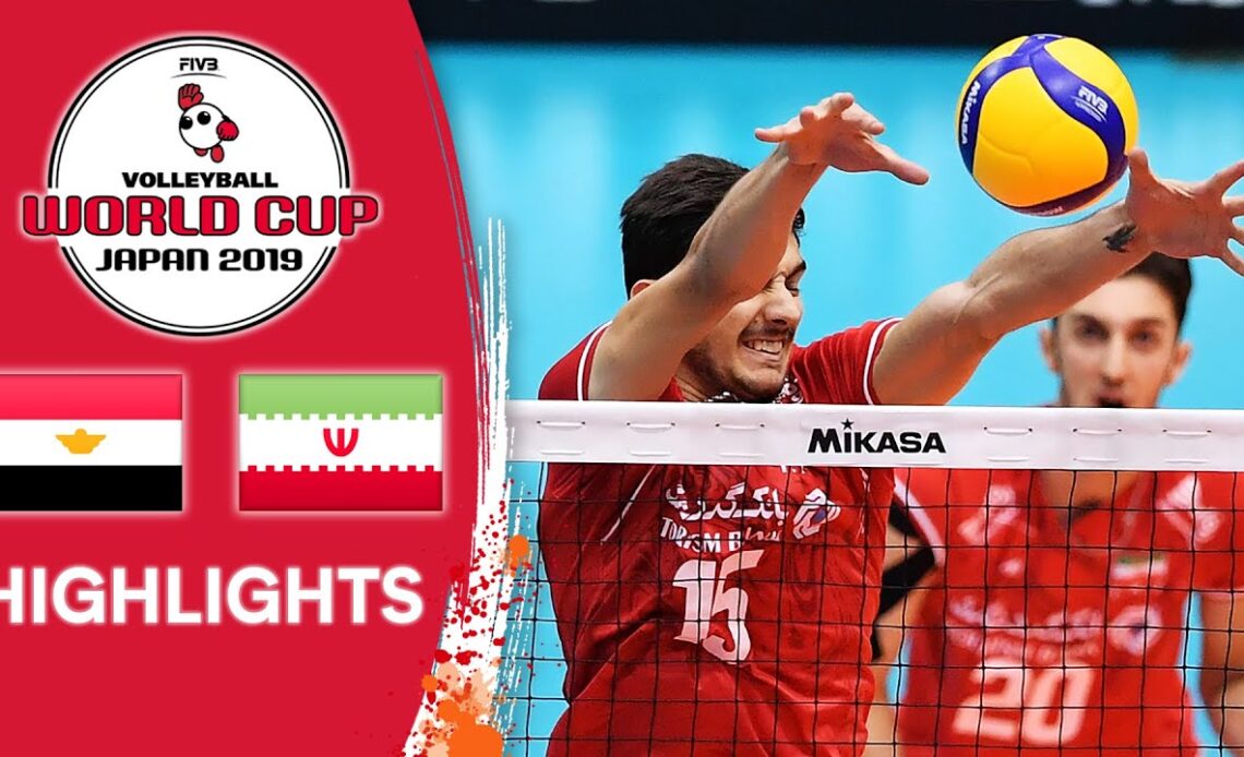 EGYPT vs. IRAN - Highlights | Men's Volleyball World Cup 2019