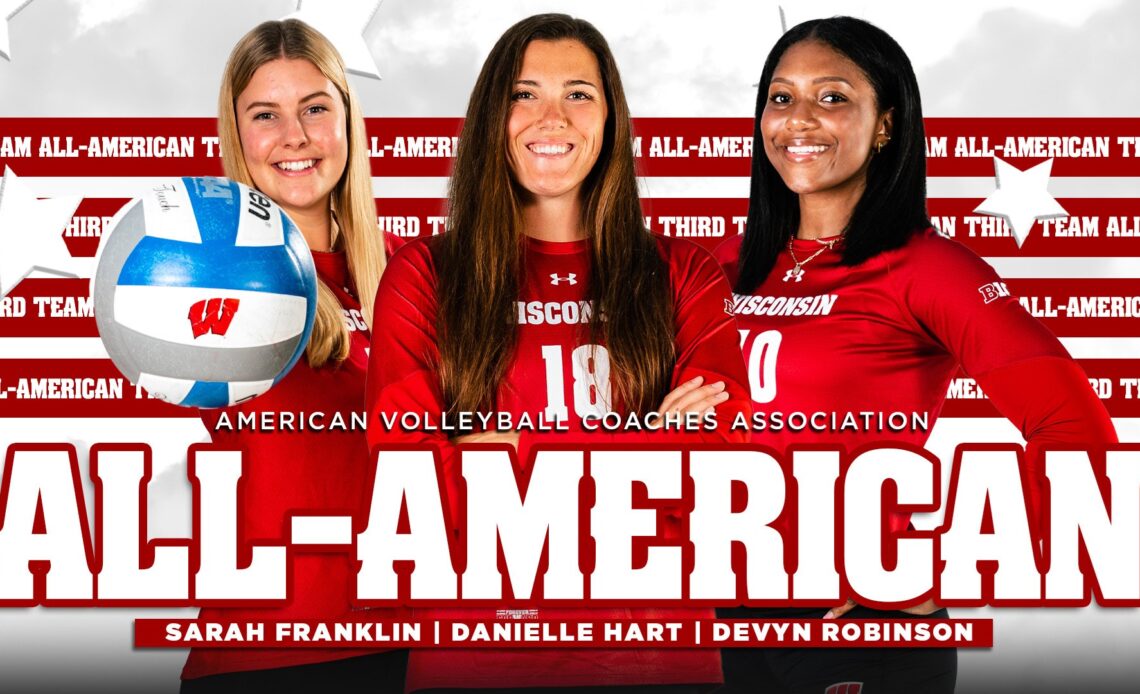 Franklin, Hart, Robinson earn All-America honors