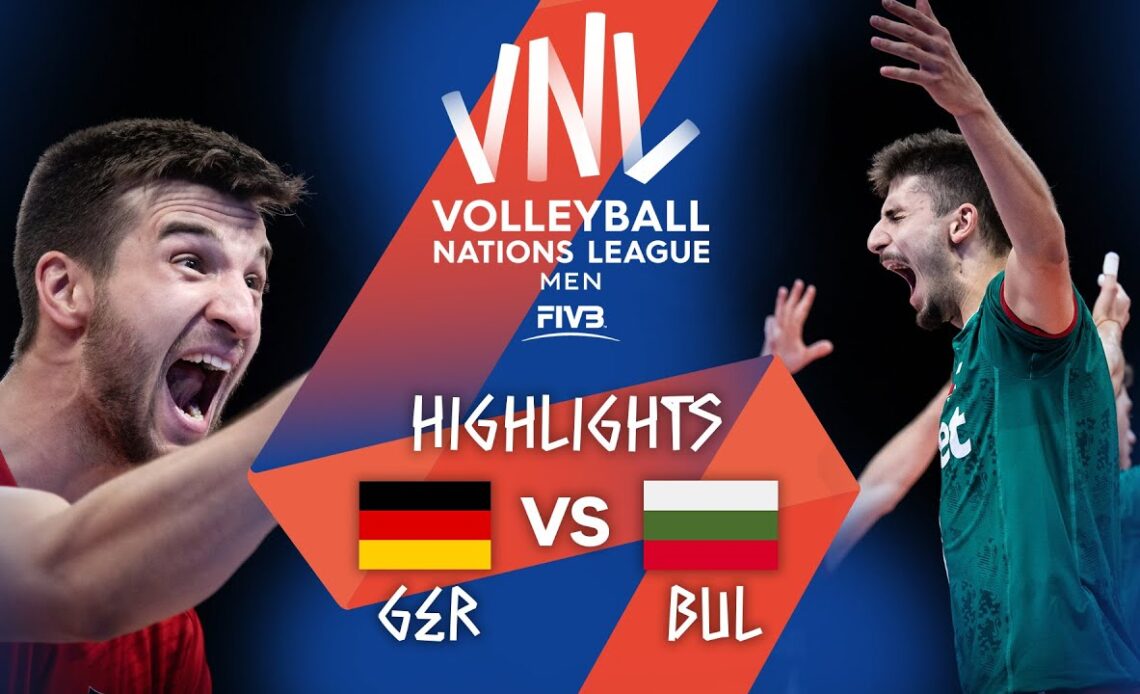 GER vs. BUL - Highlights Week 1 | Men's VNL 2021