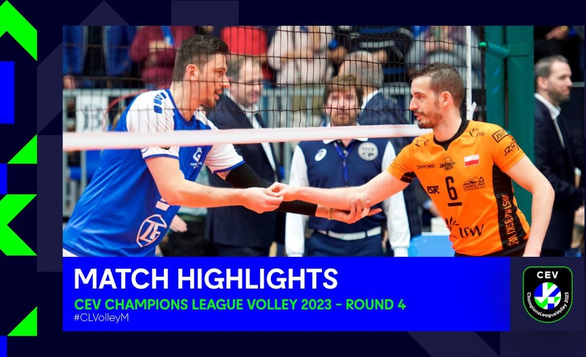 Highlights | VfB FRIEDRICHSHAFEN vs JASTRZEBSKI Wegiel | CEV Champions League Volley 2023