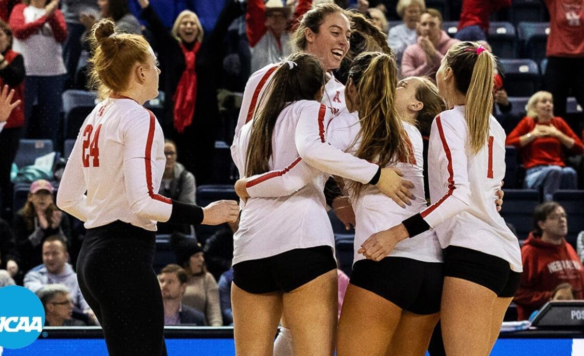 Houston vs Auburn: Full 5th set from 2022 NCAA volleyball second round