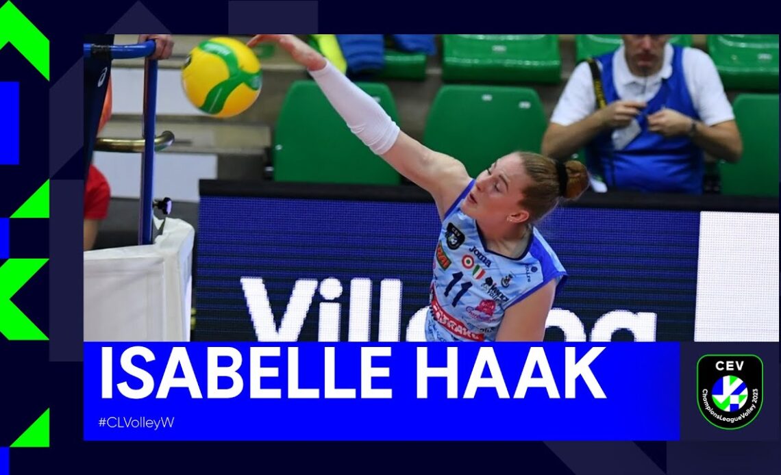 Isabelle Haak's Debut in the Champions League for Imoco CONEGLIANO As Good as Expected