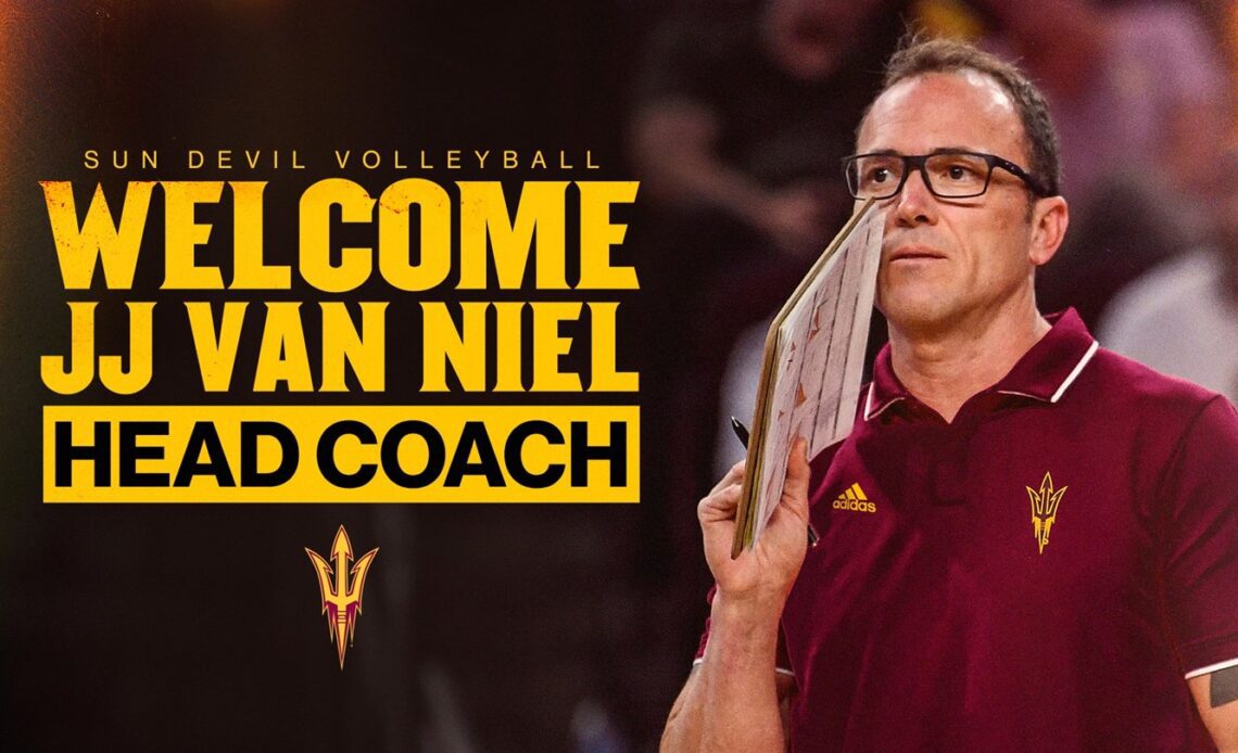 JJ Van Niel Named Sun Devil Volleyball Head Coach