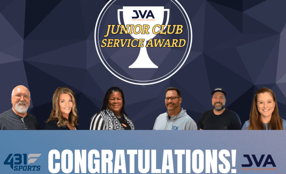 JVA Announces the Recipients of the 2022 JVA Junior Club Service Award