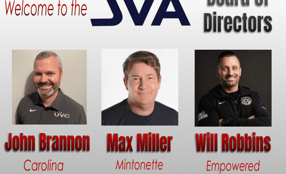 JVA Welcomes Three Members to the JVA Board of Directors