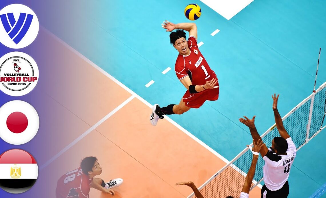 Japan vs Egypt | Full Match | Men's Volleyball World Cup 2015