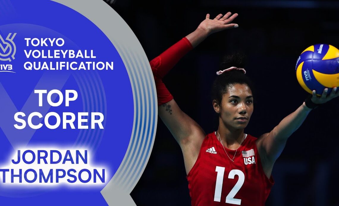 Jordan Thompson is electrifying at the net! | Top Scorer | Volleyball Olympic Qualification 2019