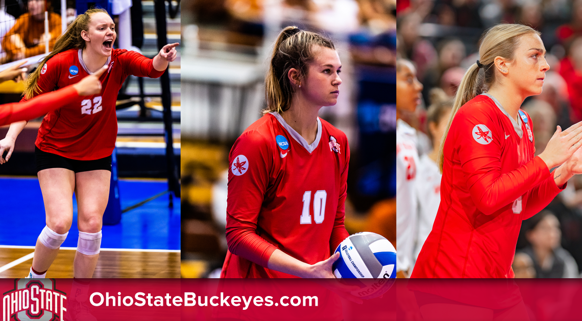 Londot, Podraza, Murr Named AVCA All-Americans – Ohio State Buckeyes