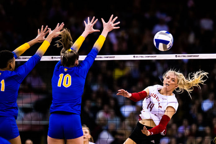 Louisville crushes Pitt in the fifth set to advance to NCAA volleyball final