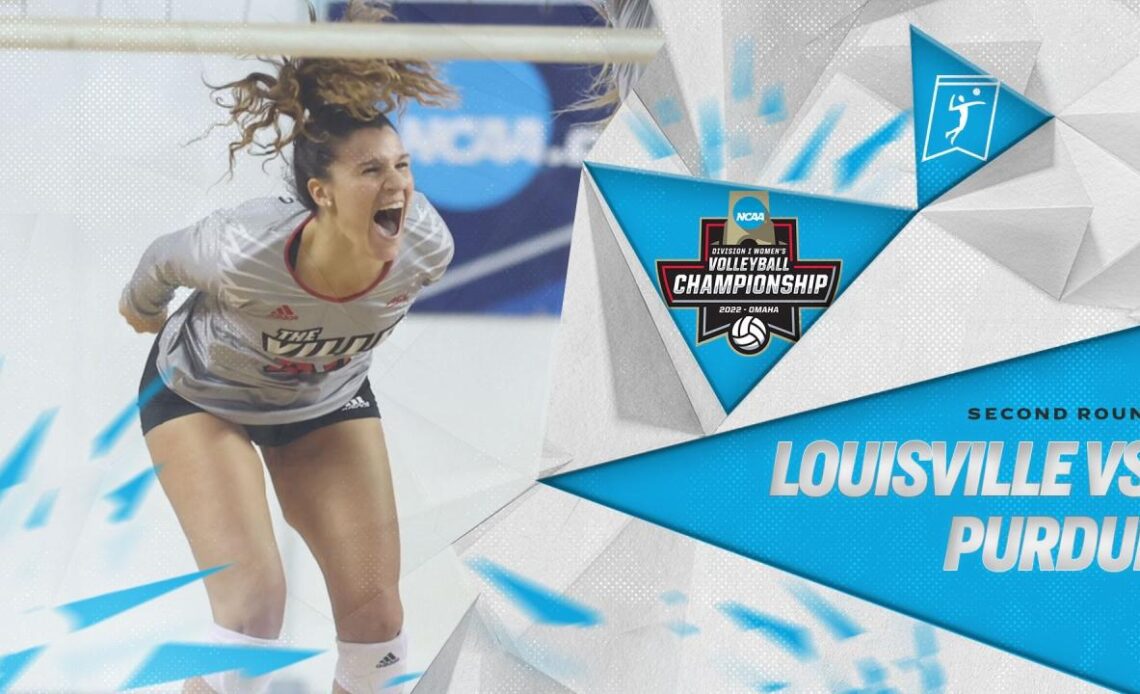 Louisville vs. Purdue: 2022 NCAA volleyball second round highlights