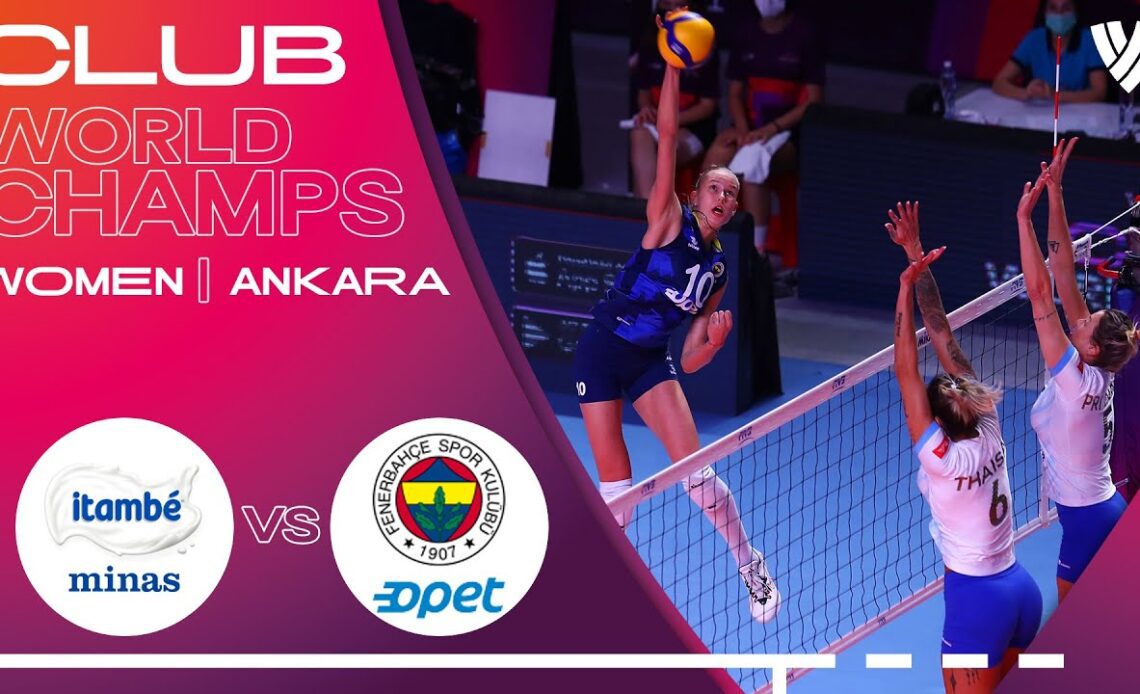 Minas Tenis vs Fenerbahce Opet Istanbul - Highlights | Women's Volleyball Club WCHs 2021