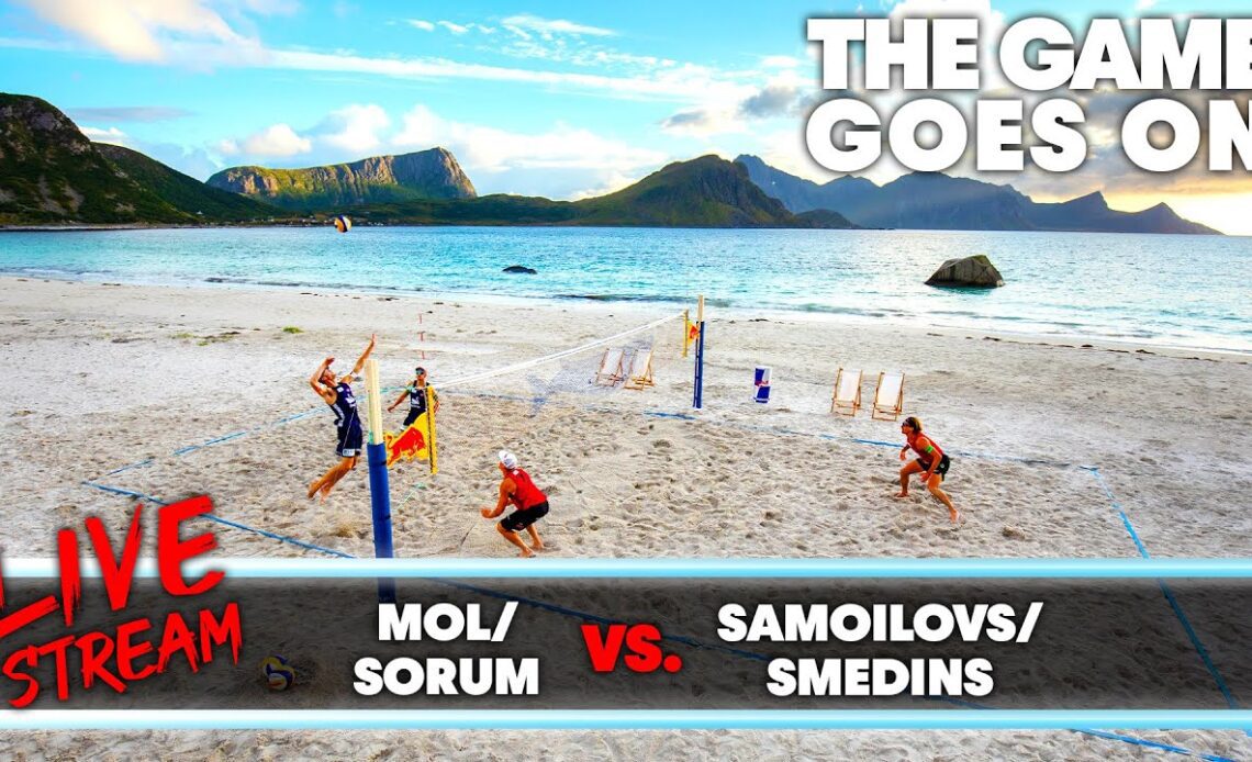 Mol/Sorum vs. Samoilovs/Smedins - Epic Beach Volleyball Match! | Lofoten Islands (NOR)