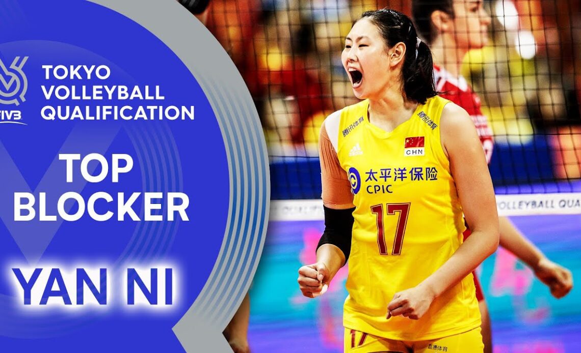 No Way through when Yan Ni Blocks! | Top Scorer | Volleyball Olympic Qualification 2019