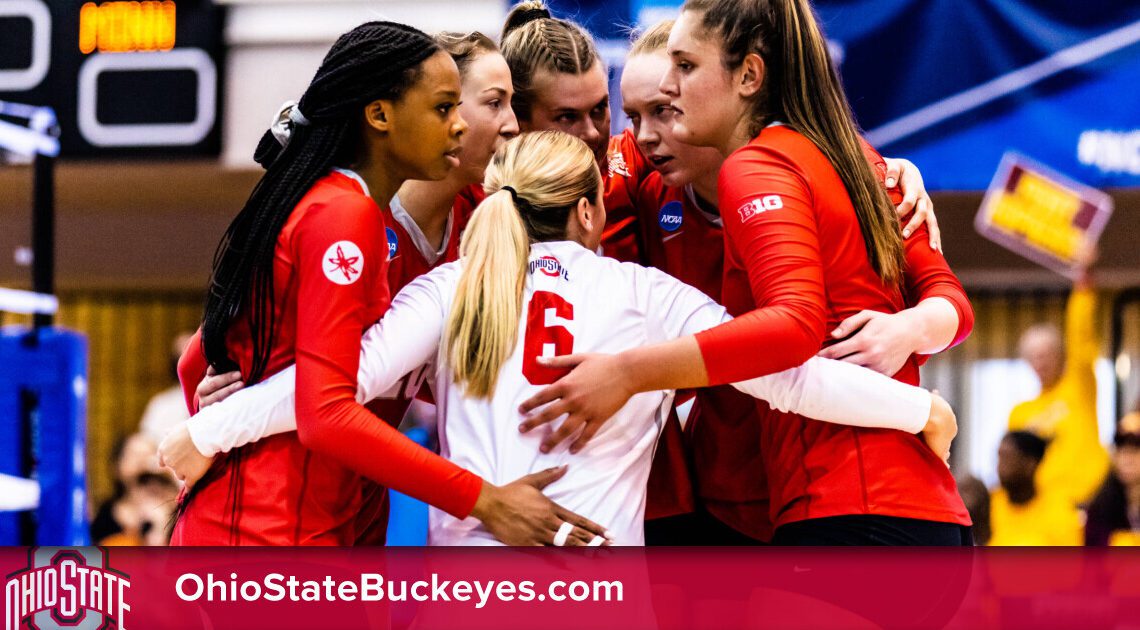 Ohio State Battles Top-Seeded Texas in Regional Finals, Falls in Four Sets – Ohio State Buckeyes