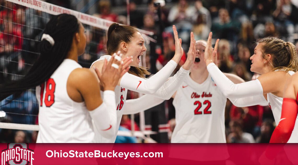 Ohio State Sweeps Tennessee State in NCAA First Round – Ohio State Buckeyes