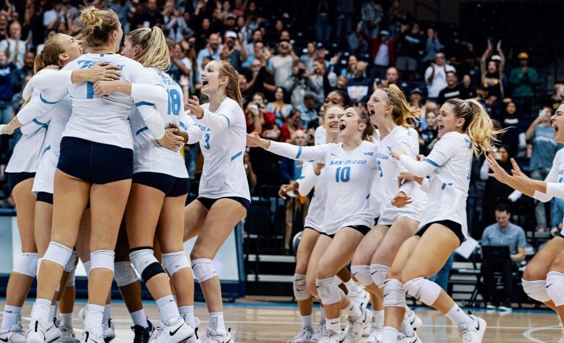 San Diego makes program history at women's volleyball semifinals