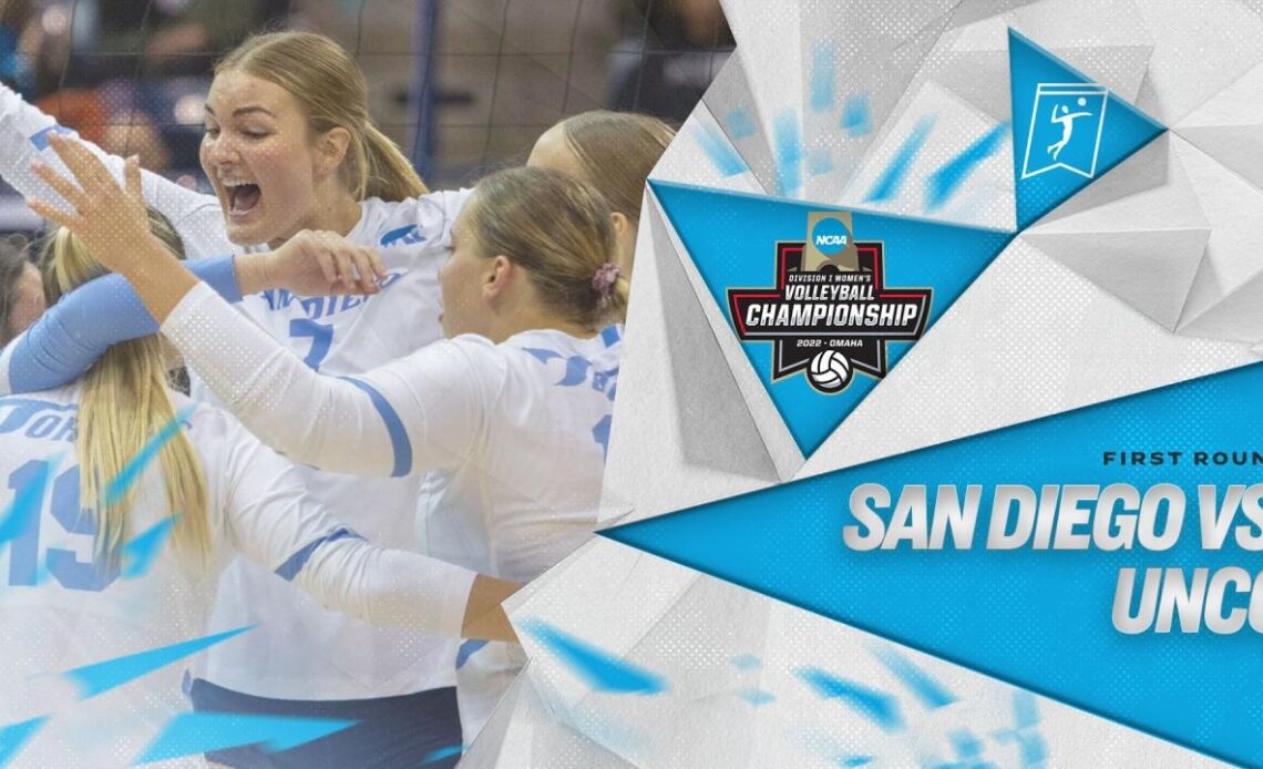 San Diego vs. Northern Colorado: 2022 NCAA volleyball first round highlights