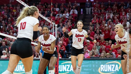 Ten Huskers Earn Academic All-Big Ten Honors