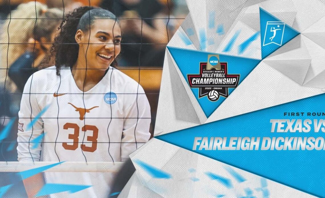 Texas vs. Fairleigh Dickinson: 2022 NCAA volleyball first round highlights