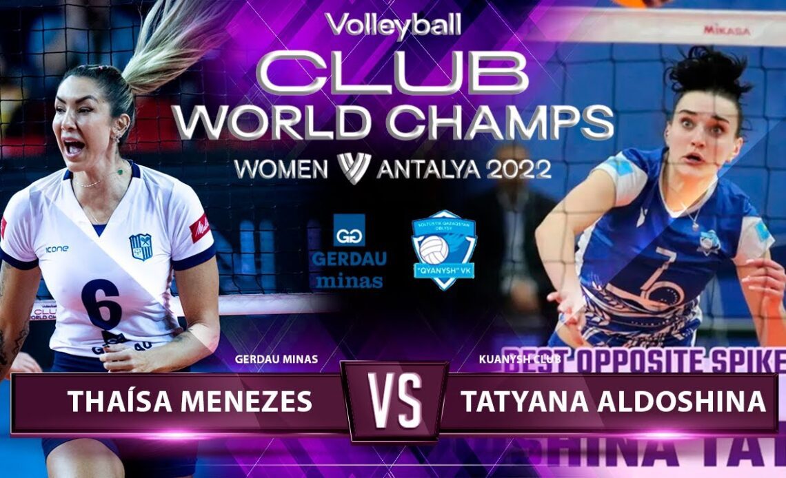 Thaísa Daher de Menezes vs Tatyana Aldoshina | GMT vs KUA | Highlights | World Club Championship2022