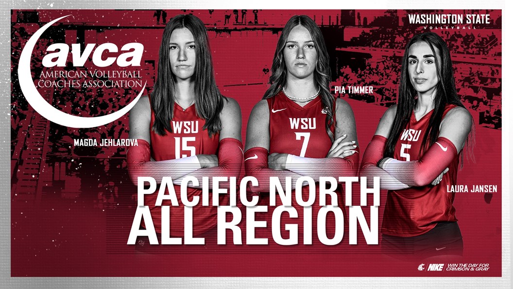 Three Cougs earn all-region honors from AVCA