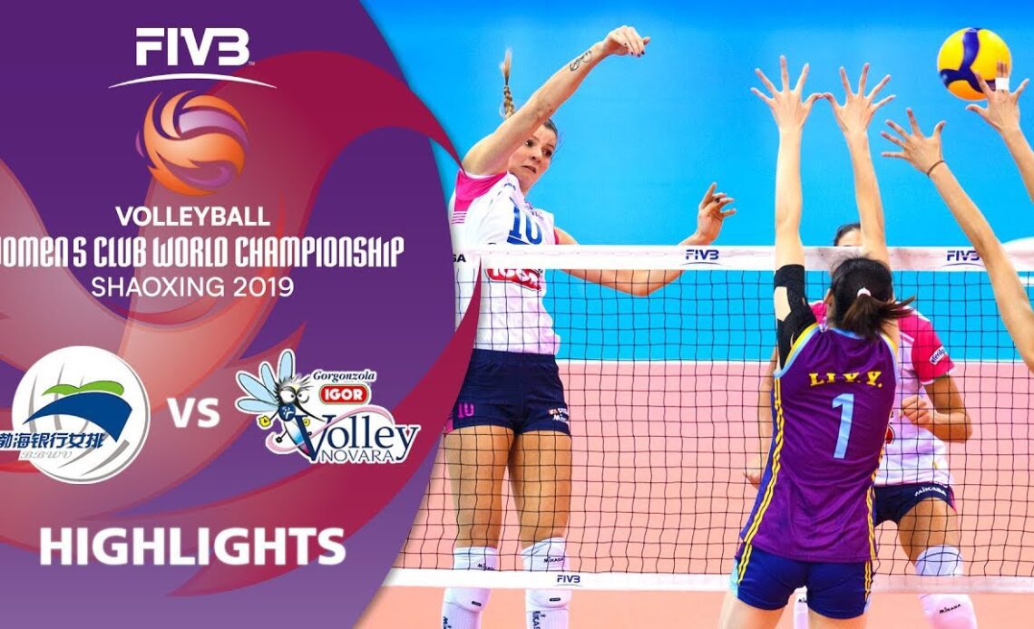 Tianjin vs. Novara - Highlights | Women's Volleyball Club World Champs 2019