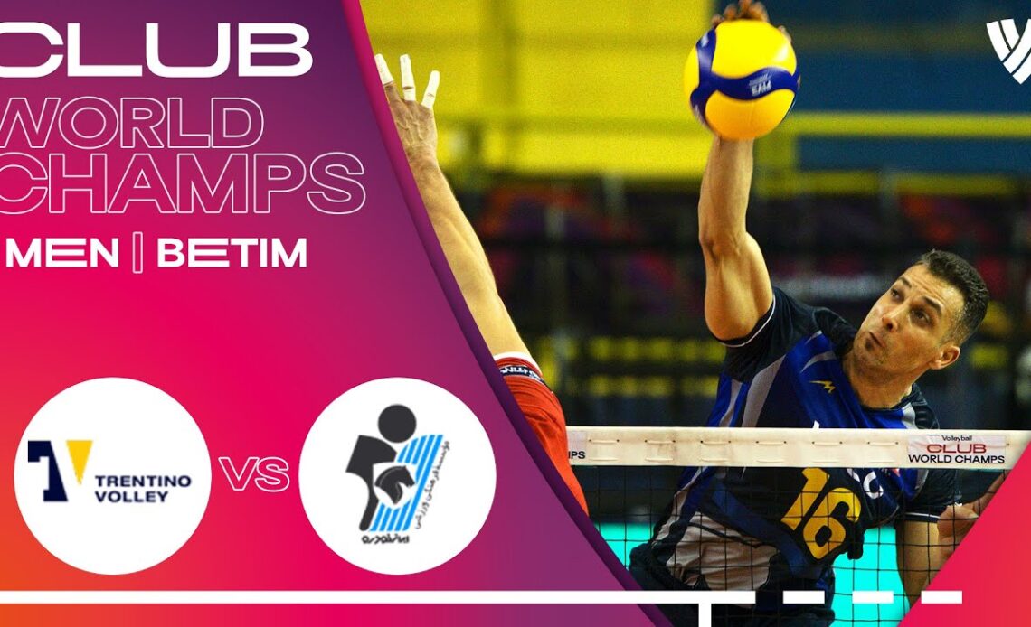 Trentino Itas VS. Paykan Club - Match Highlights | Club World Champs 🌎🏐