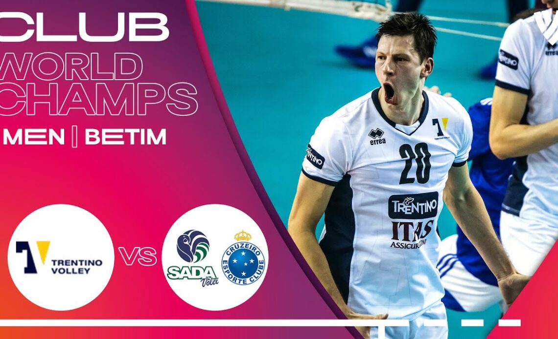 Trentino Itas VS. Sada Cruzeiro Vôlei - Match Highlights | Club World Champs 🌎🏐