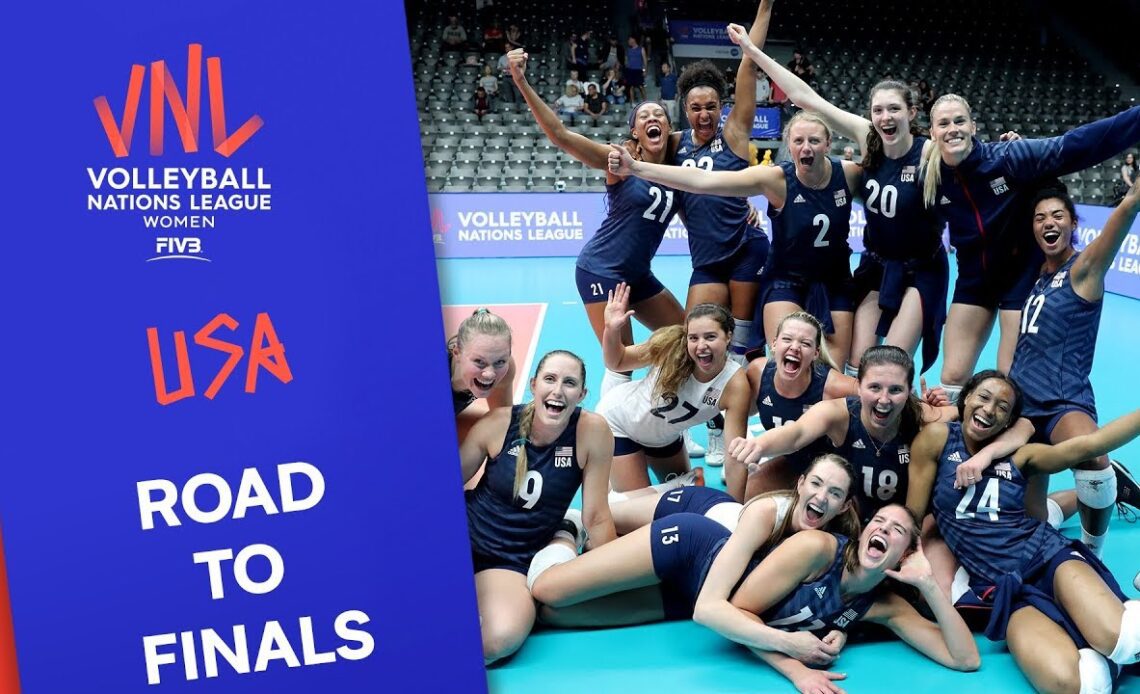 USA - Women's Road to Finals | FIVB Volleyball Nations League 2019