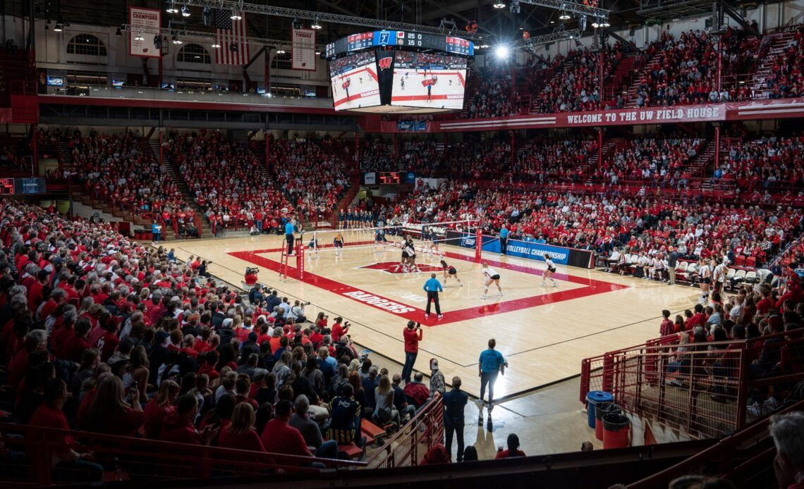 Volleyball Regional times announced | Wisconsin Badgers