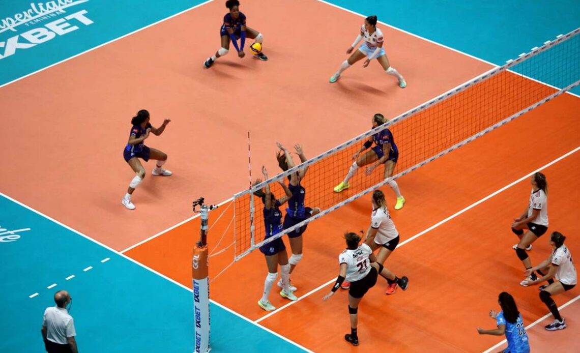 WorldofVolley :: BRA W: Minas come back after 0-2 against Sesc in big match, concluding their Superliga campaign in 2022